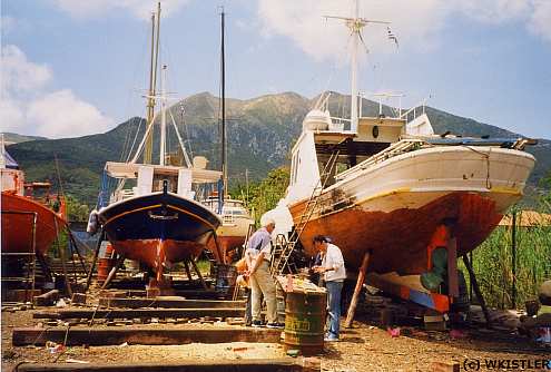 Shipyard near Nidri/Lefkas